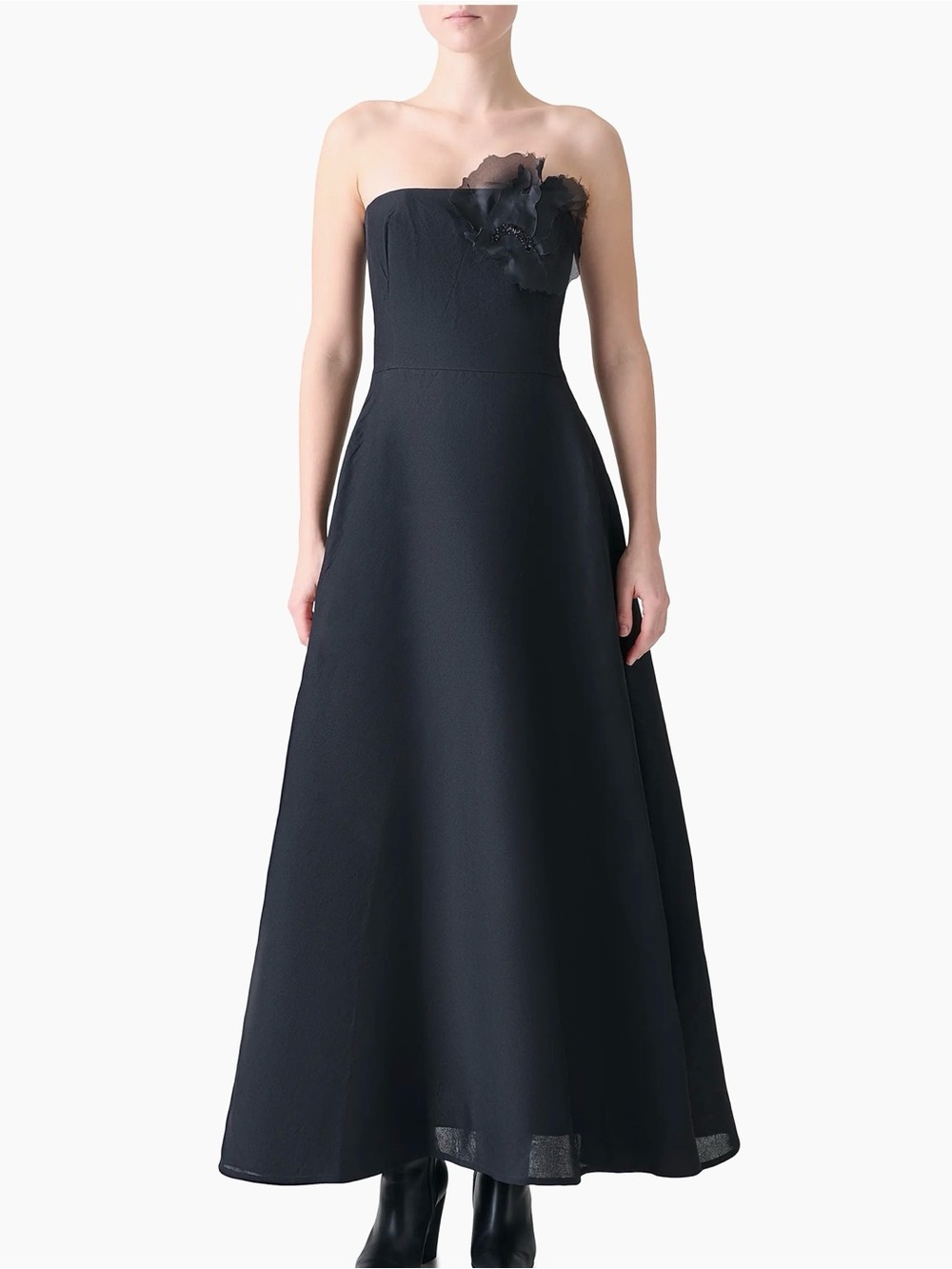 Akris Silk Organza Corsage Ballgown size 4